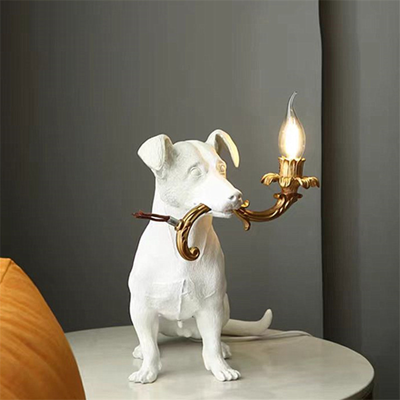 Resin Art Floor Design - 2026 Lampada da tavolo per cani