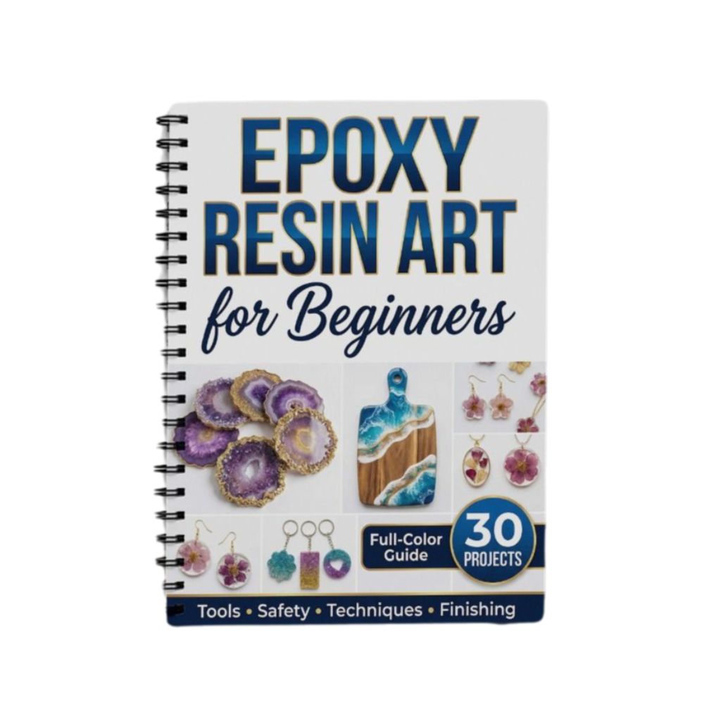Resin Art Book - Manuale Passo-Passo per Arte con Resina