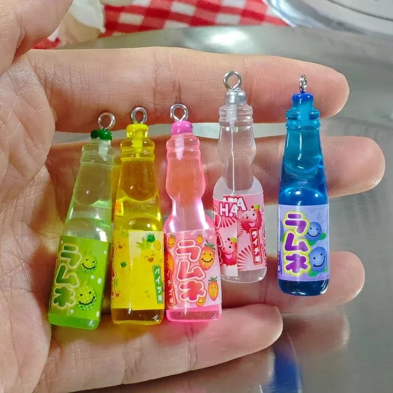 Resin Art Handmade - 10 Pezzi Ciondoli in Resina a