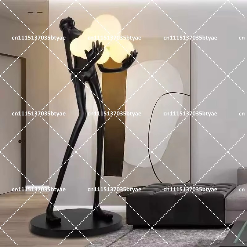 Resin Art Floor Design - Lampada da Terra in Resina per