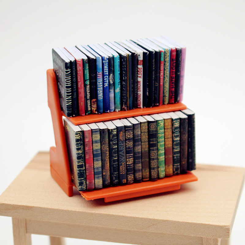 Resin Art Book - Modellino in Scala 1:12 di Libreria
