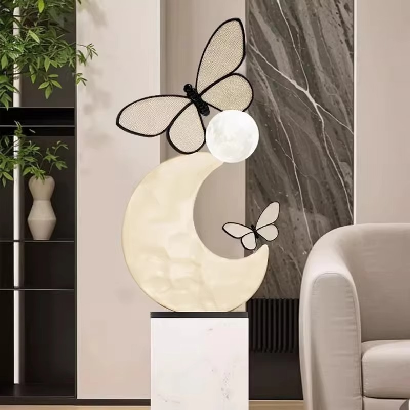 Resin Art Floor Design - Lampada da terra moderna di lusso
