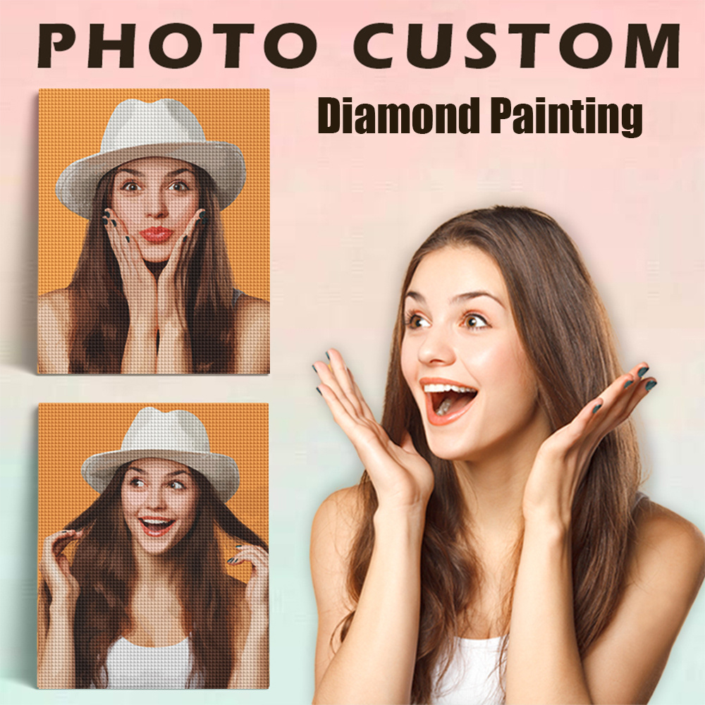 Resin Art On Wall - Evershine Pittura Diamantata a Diamanti Quadrati