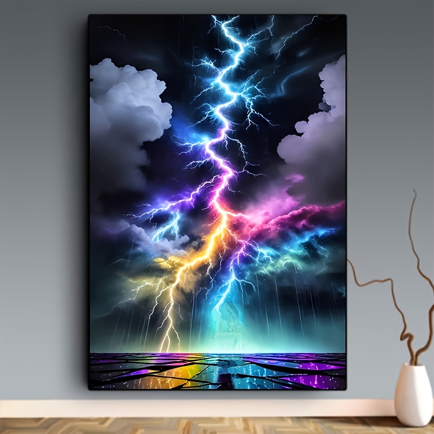 Resin Art On Wall - Pittura diamante fai da te modello