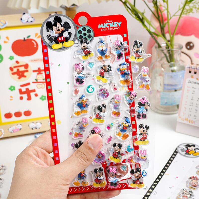 Resin Art Book - Adesivi 3D in Rilievo di Mickey