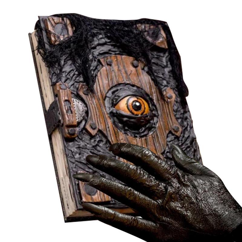 Resin Art Book - Libro del diavolo Halloween Decor realistico