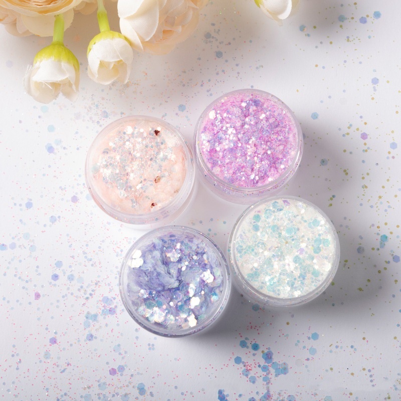 Mica Flake Resin - Set di Glitter Olografici Misti –