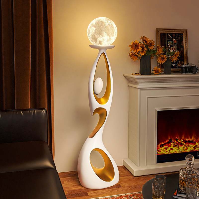 Lampade da Terra in Resina di  - Resin Art Floor Design recensione e prezzo