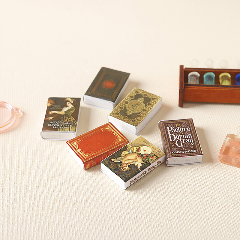 Vendita calda 6 pezzi 1:12 cas - Resin Art Book recensione e prezzo