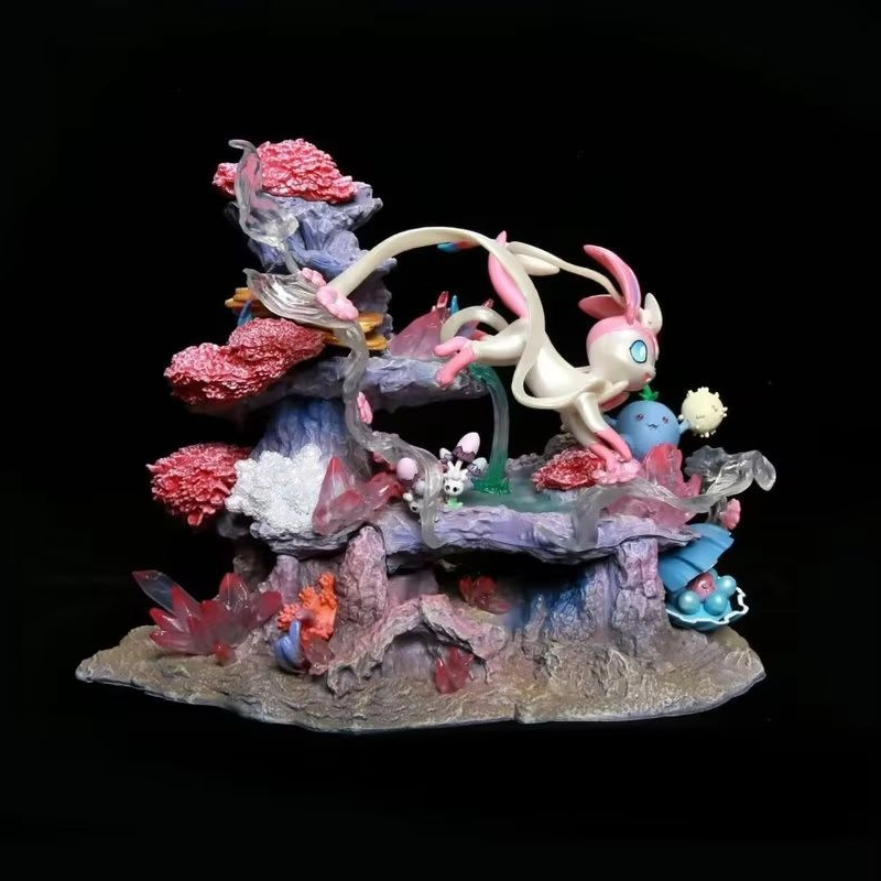 Statuetta GK Sylveon Shroomish - Resin Art Things recensione e prezzo