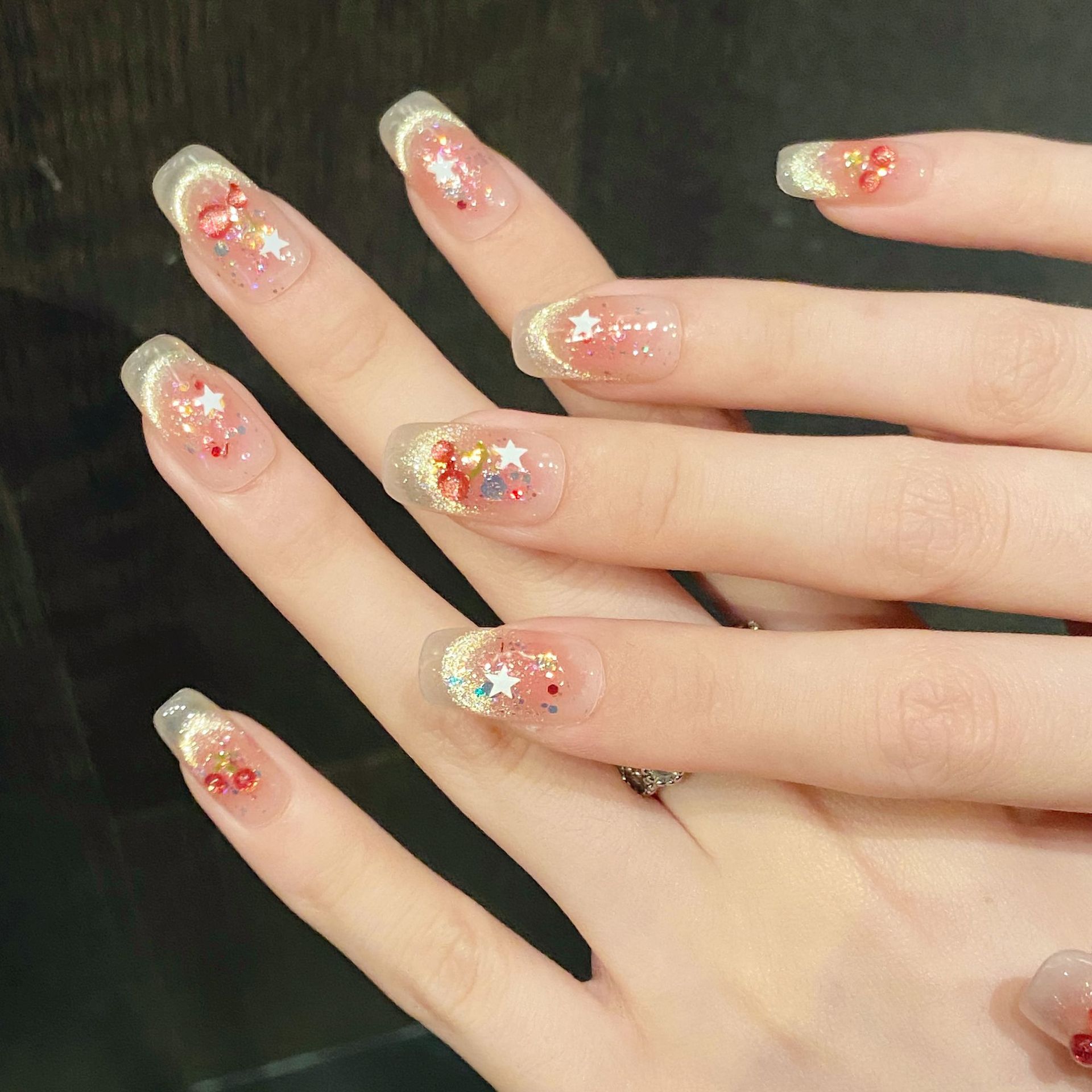 10 pezzi dolce ciliegia stampa - Resin Art Glitter recensione e prezzo