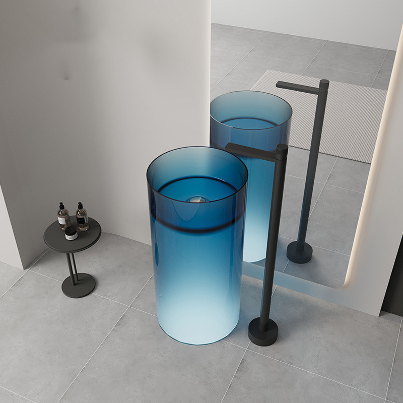 Lavabo da terra integrato in r - Resin Art Floor Design recensione e prezzo