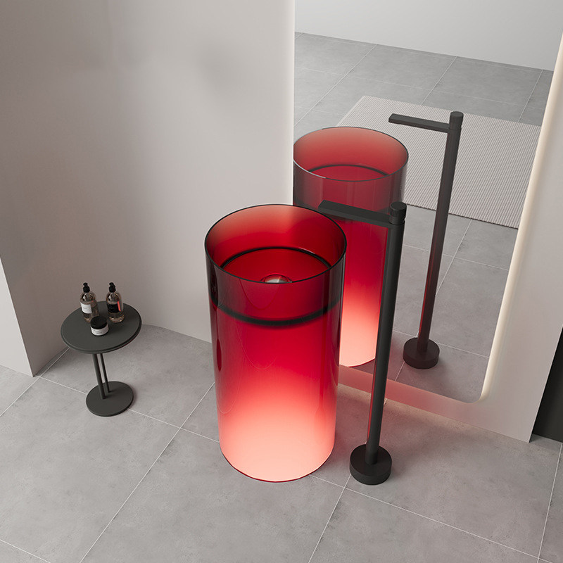 Lavabo da terra integrato in r - Resin Art Floor Design recensione e prezzo