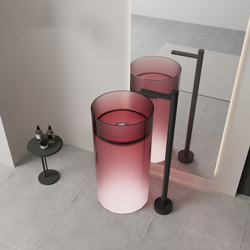 Lavabo da terra integrato in r - Resin Art Floor Design recensione e prezzo