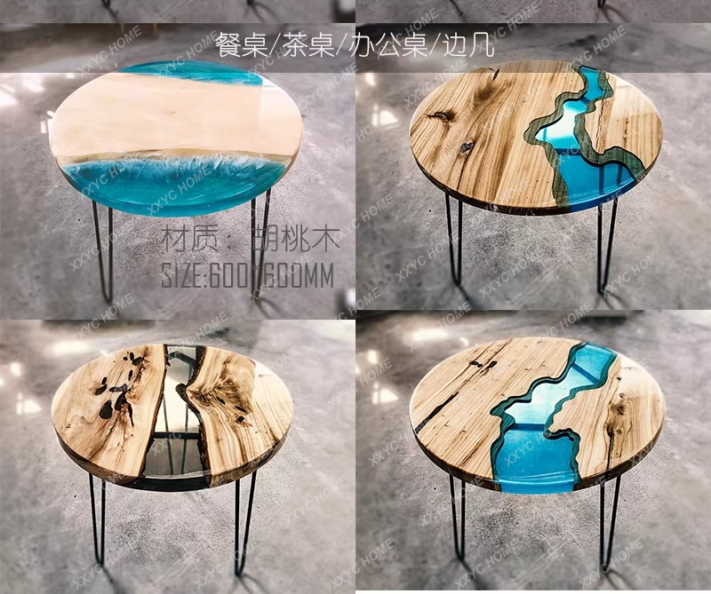 Tavolo da pranzo artistico cre - Resin Art Dining Table recensione e prezzo