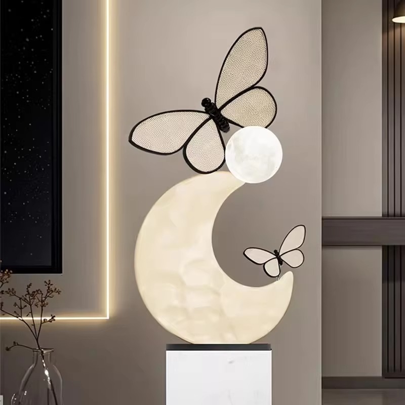 Lampada da terra moderna di lu - Resin Art Floor Design recensione e prezzo