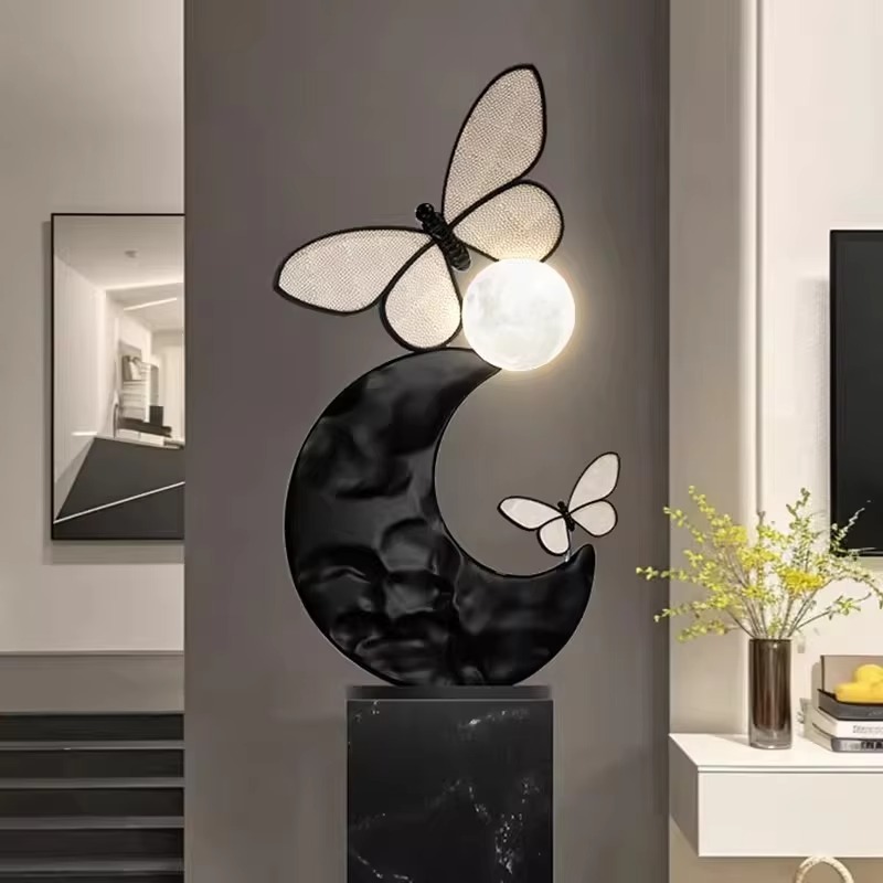 Lampada da terra moderna di lu - Resin Art Floor Design recensione e prezzo
