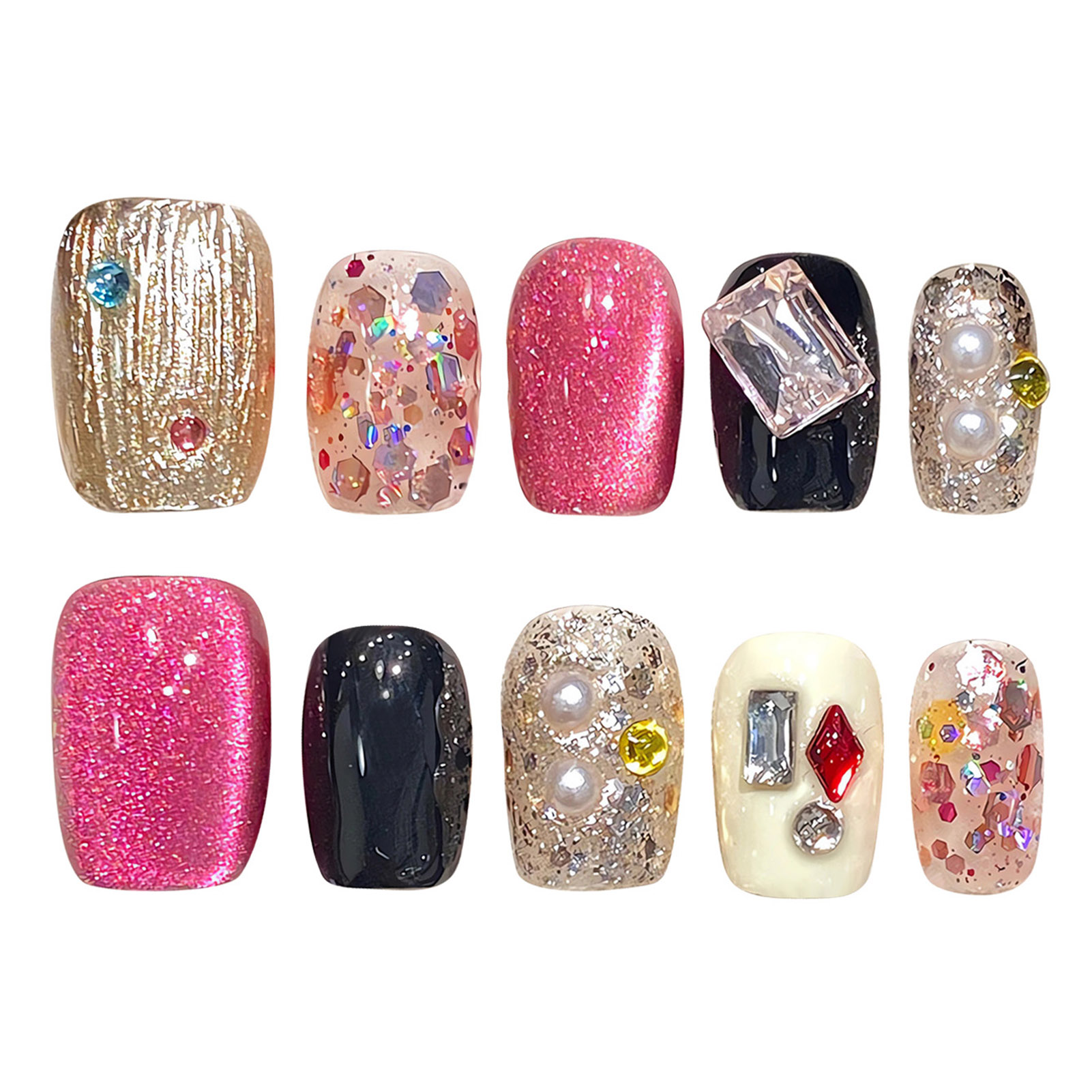 Stampa fatta a mano sulle ungh - Resin Art Glitter recensione e prezzo