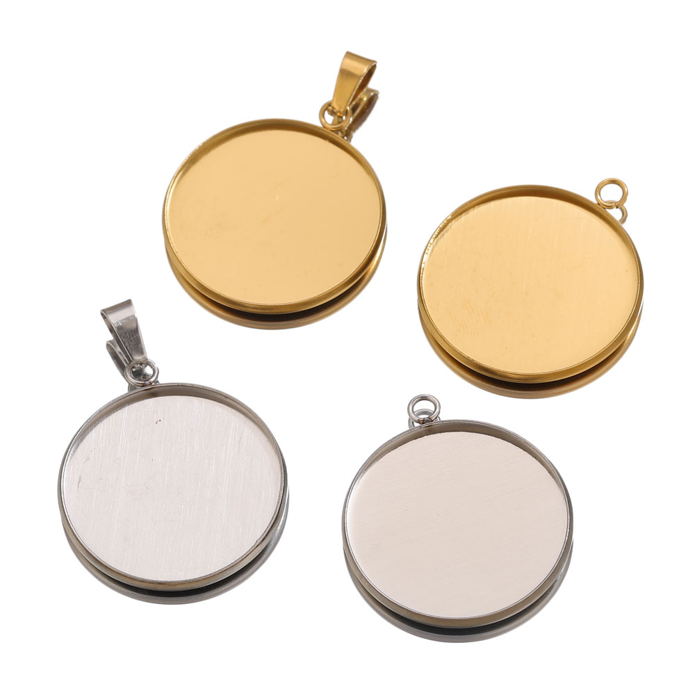 10 pz Pendenti In Oro In Accia - Resin Art Handmade recensione e prezzo