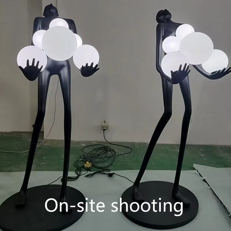 Lampada da Terra LED Moderna M - Resin Art Floor Design recensione e prezzo
