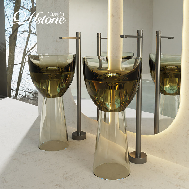 Lavabo a Colonna in Resina Col - Resin Art Floor Design recensione e prezzo