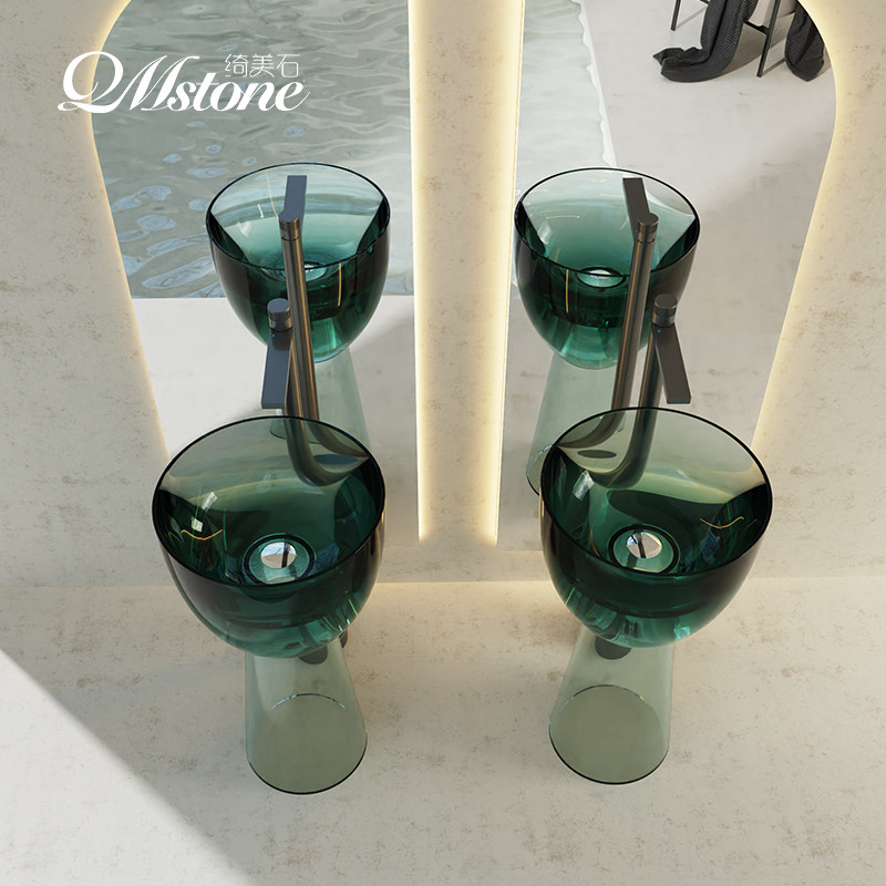 Lavabo a Colonna in Resina Col - Resin Art Floor Design recensione e prezzo