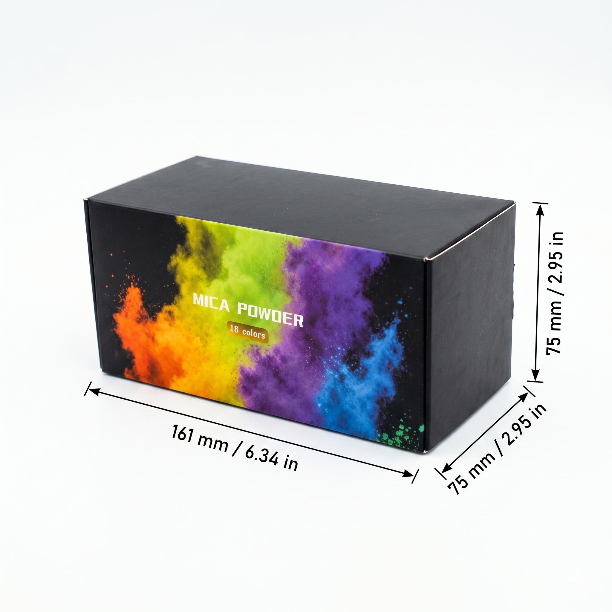 Set di 18 Colori di Polvere di - Mica Flake Resin recensione e prezzo