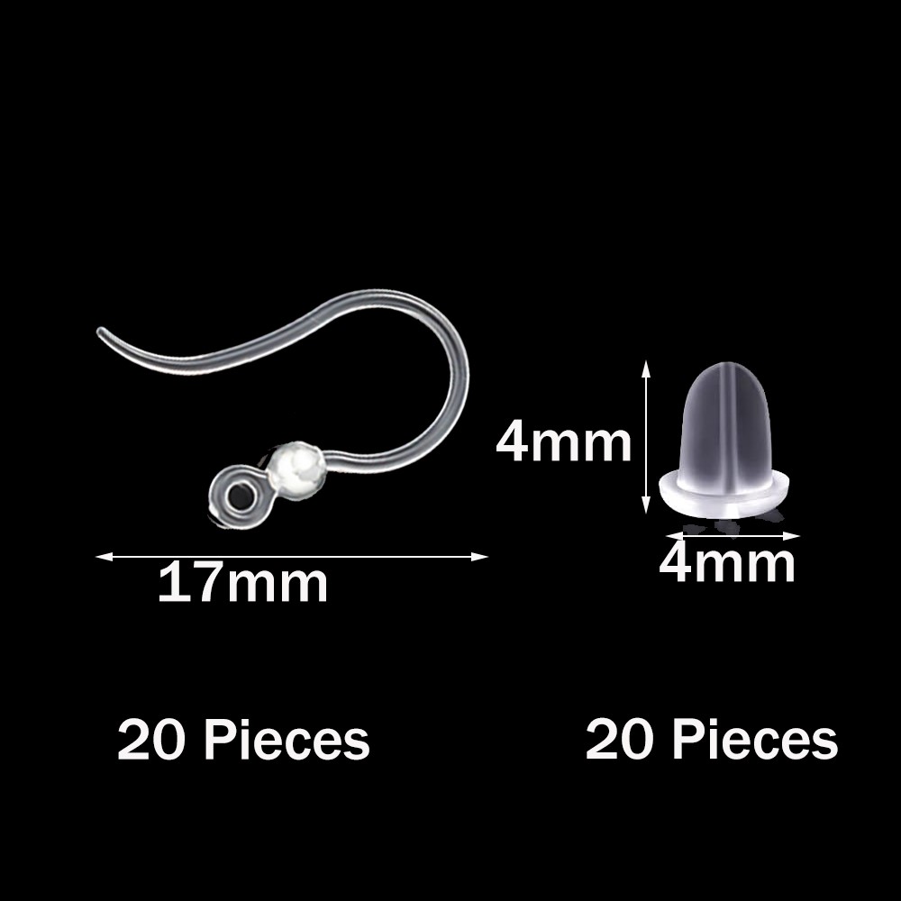 40 ganci per orecchini in plas - Resin Art Handmade recensione e prezzo