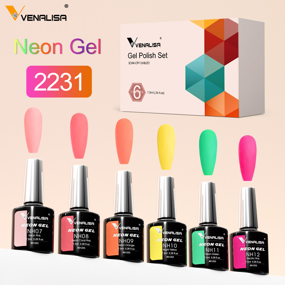 Kit Smalto Gel Neon VENALISA 7 - Resin Art Training recensione e prezzo